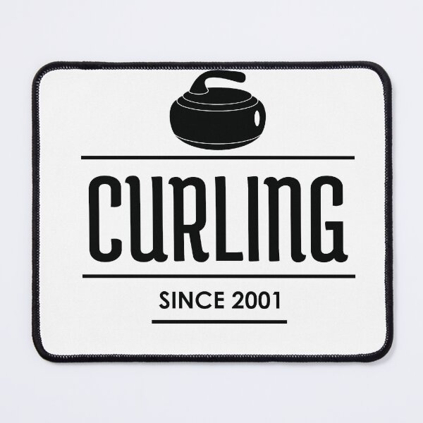 Item preview, Curling Club 2.0 Black designed and sold by patsyrosedesign.