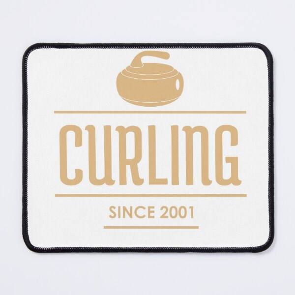 Item preview, Curling Club Gold Logo designed and sold by patsyrosedesign.