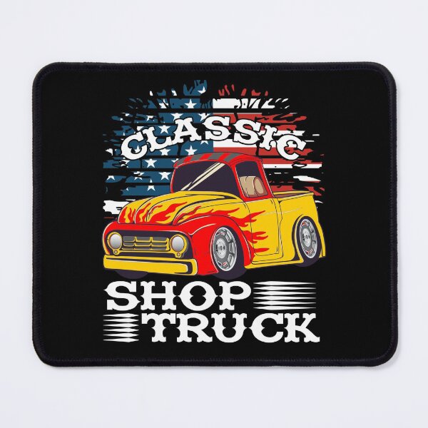 Item preview, Classic Pickup Truck Customized Vintage Shop Truck Street Rod Flag designed and sold by CharJens.