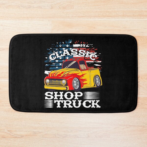 Item preview, Classic Pickup Truck Customized Vintage Shop Truck Street Rod Flag designed and sold by CharJens.
