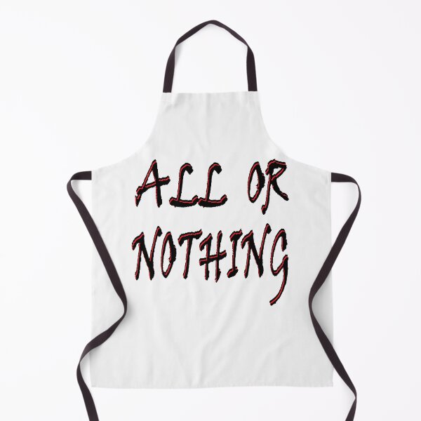 Item preview, Inscription red and black ALL OR NOTHING designed and sold by Murza.
