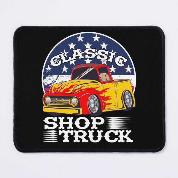 Item preview, Classic Pickup Truck Customized Vintage Shop Truck Street Rod Flag designed and sold by CharJens.
