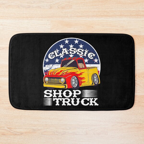 Item preview, Classic Pickup Truck Customized Vintage Shop Truck Street Rod Flag designed and sold by CharJens.