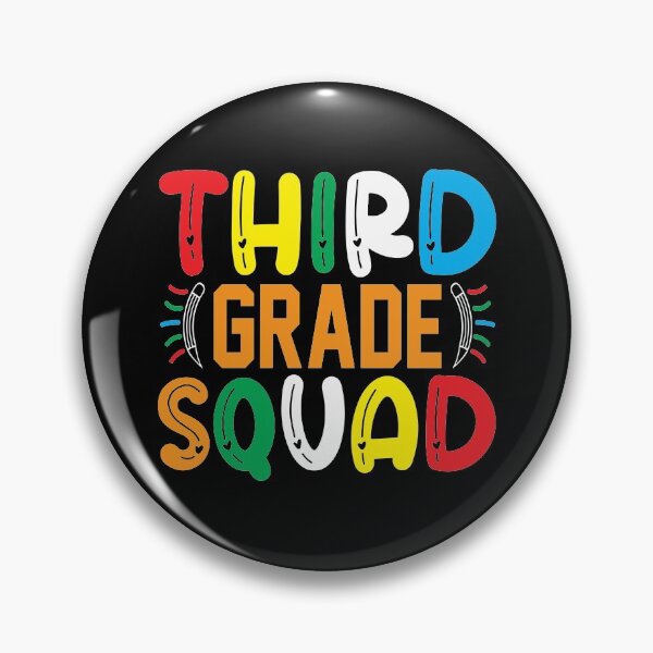 Item preview, Third Grade Squad Teacher 3rd Graders designed and sold by tjred01.