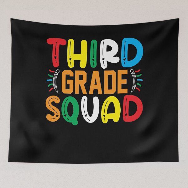 Item preview, Third Grade Squad Teacher 3rd Graders designed and sold by tjred01.
