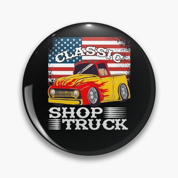 Item preview, Classic Pickup Truck Customized Vintage Shop Truck Street Rod Flag designed and sold by CharJens.