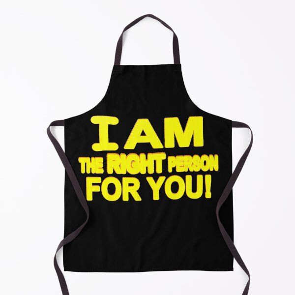 Item preview, Cute Expression Artwork Design "The Right Person". Buy Now designed and sold by Health And Fitness Posts e-Store.