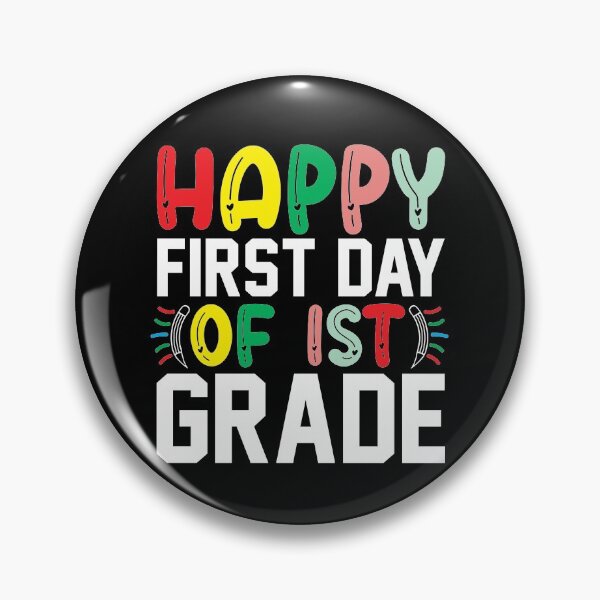 Item preview, Happy First Day Of First Grade Hello 1st Grade Back to School designed and sold by tjred01.