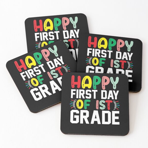 Item preview, Happy First Day Of First Grade Hello 1st Grade Back to School designed and sold by tjred01.
