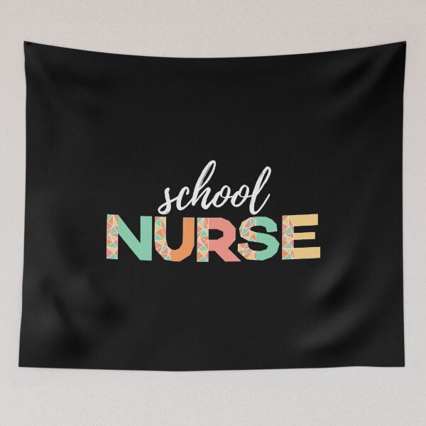 Item preview, School Nurse (white text)- school Nurse - Registered Nurse designed and sold by CaitU.