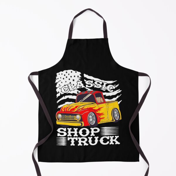 Item preview, Classic Pickup Truck Customized Vintage Shop Truck Street Rod Flag designed and sold by CharJens.