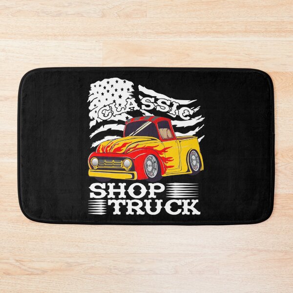 Item preview, Classic Pickup Truck Customized Vintage Shop Truck Street Rod Flag designed and sold by CharJens.