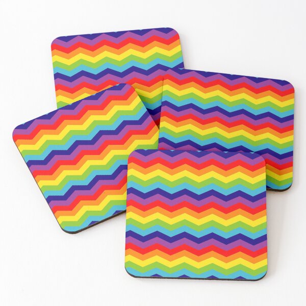 Item preview, Rainbow Chevron designed and sold by pugmom4.