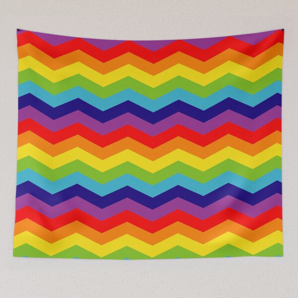 Item preview, Rainbow Chevron designed and sold by pugmom4.