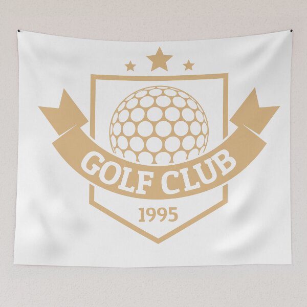 Item preview, Golf Logo Gold designed and sold by patsyrosedesign.