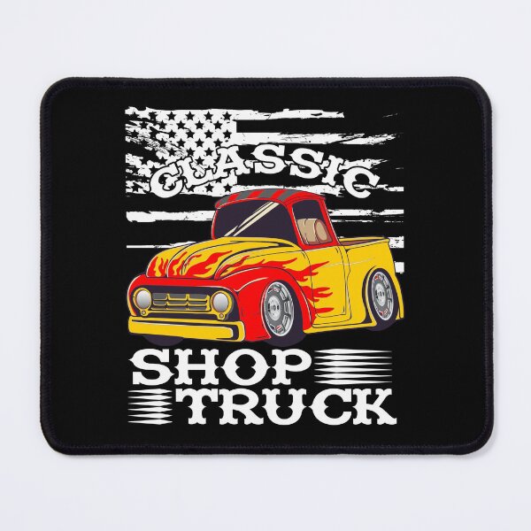 Item preview, Classic Pickup Truck Customized Vintage Shop Truck Street Rod Flag designed and sold by CharJens.