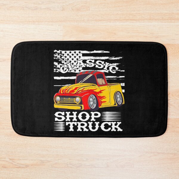 Item preview, Classic Pickup Truck Customized Vintage Shop Truck Street Rod Flag designed and sold by CharJens.