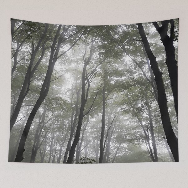 Item preview, Misty forest, Italy mountains designed and sold by Myartspace.
