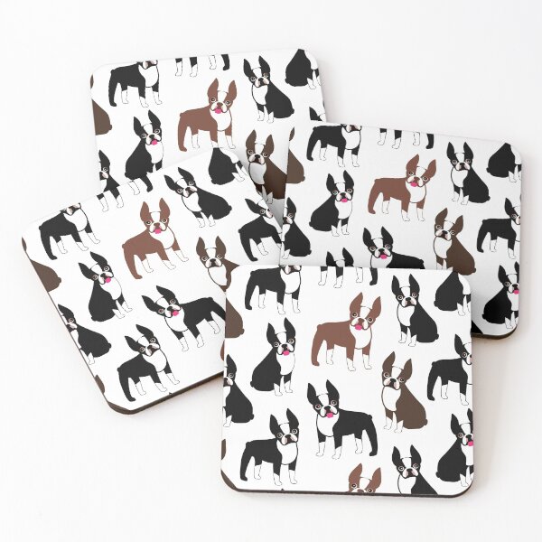 Item preview, Boston Terriers designed and sold by AntiqueImages.