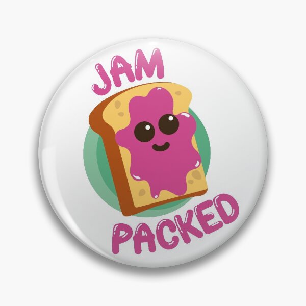 Item preview, Jam Packed | Sandwich Food Puns | Funny Gift Ideas designed and sold by Fluffy-Vectors.