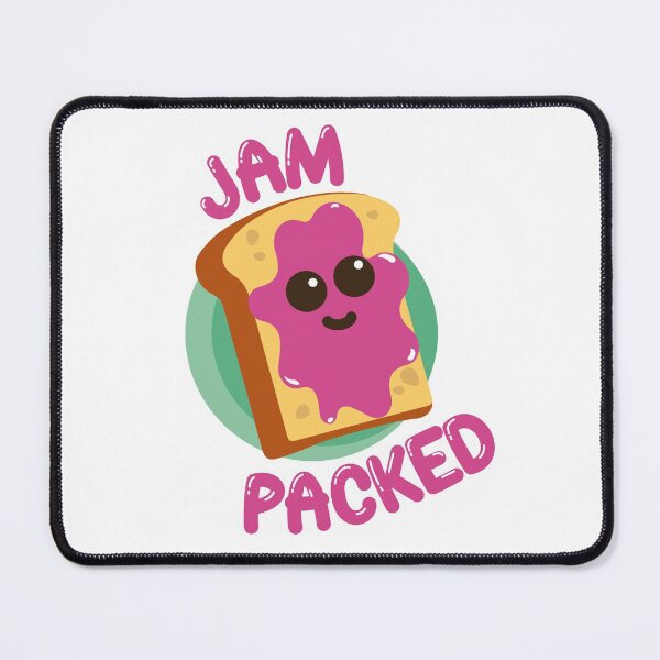 Item preview, Jam Packed | Sandwich Food Puns | Funny Gift Ideas designed and sold by Fluffy-Vectors.