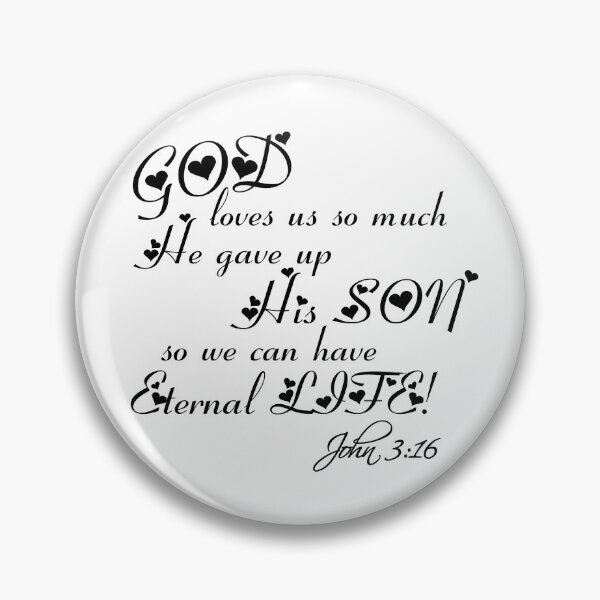 Item preview, John 3:16 designed and sold by CleansingFireDesigns.