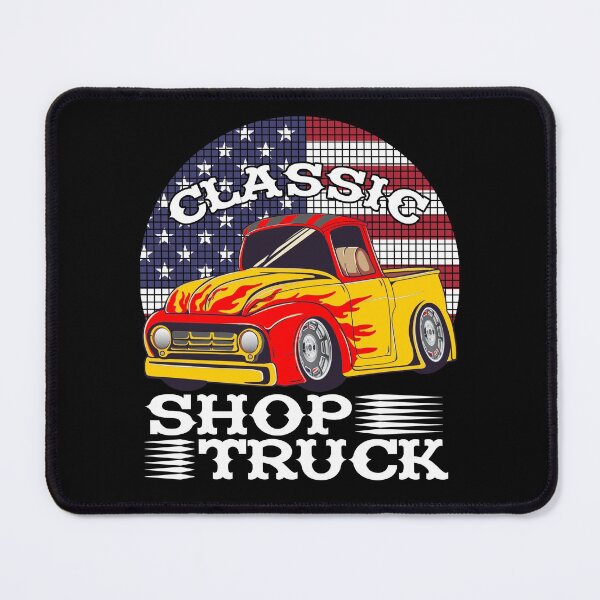 Item preview, Classic Pickup Truck Customized Vintage Shop Truck Street Rod Flag designed and sold by CharJens.