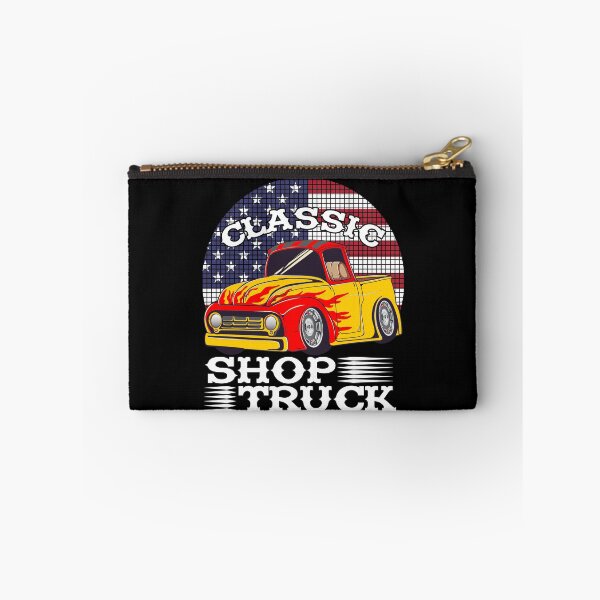 Item preview, Classic Pickup Truck Customized Vintage Shop Truck Street Rod Flag designed and sold by CharJens.
