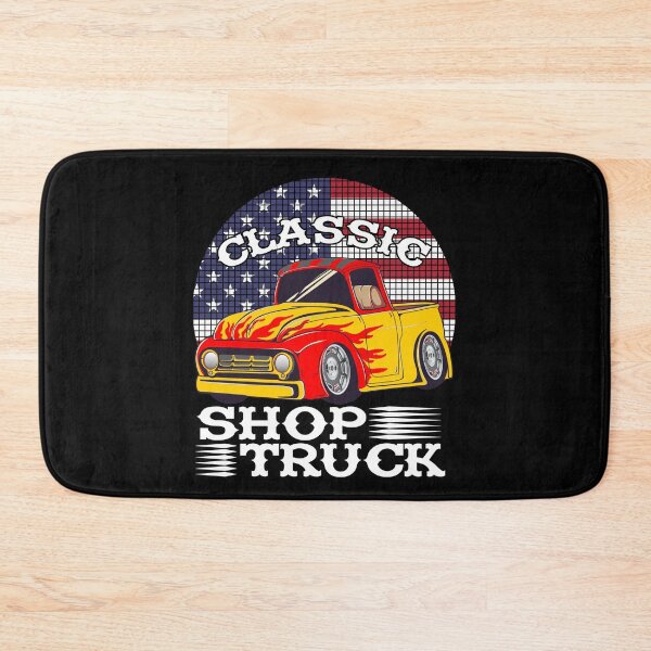 Item preview, Classic Pickup Truck Customized Vintage Shop Truck Street Rod Flag designed and sold by CharJens.