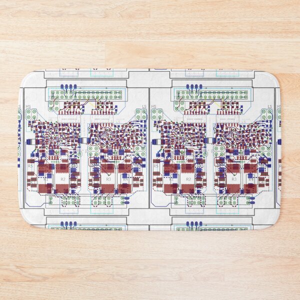 Item preview, PCB board design | Driver Printed Circuit Board Shirt | Circuit board design for electronic engineers designed and sold by sopfanna.
