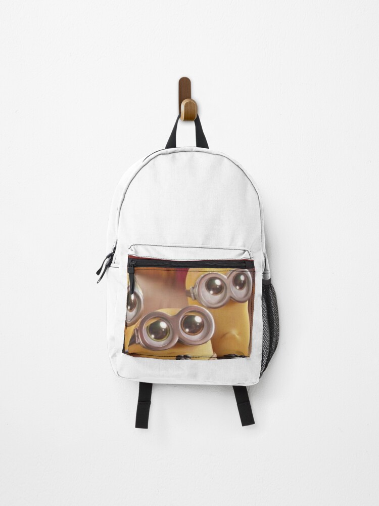 Minion style Eyes Backpack for Sale by CustomShirtGuy