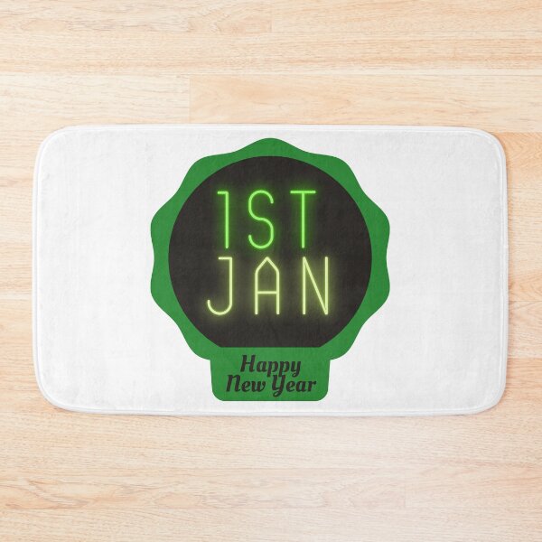 Item preview, Happy New Year 1st Jan designed and sold by kucingmaikan.
