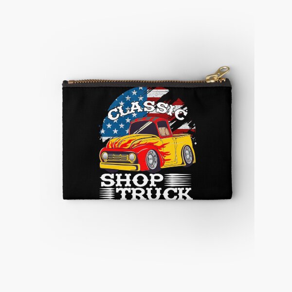 Item preview, Classic Pickup Truck Customized Vintage Shop Truck Street Rod Flag designed and sold by CharJens.