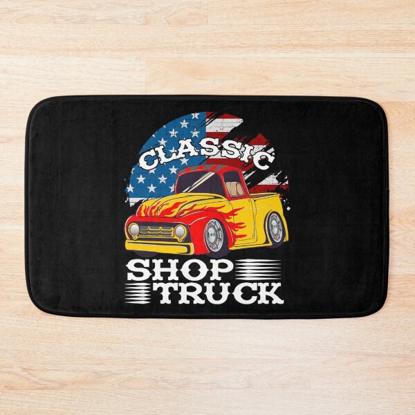 Item preview, Classic Pickup Truck Customized Vintage Shop Truck Street Rod Flag designed and sold by CharJens.