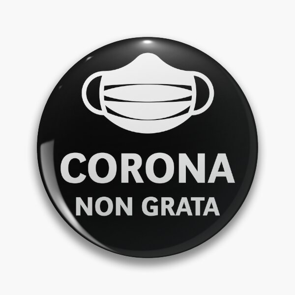 Item preview, Corona Non Grata (Corona Virus / COVID-19 / White) designed and sold by Roderix.