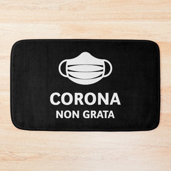 Item preview, Corona Non Grata (Corona Virus / COVID-19 / White) designed and sold by Roderix.