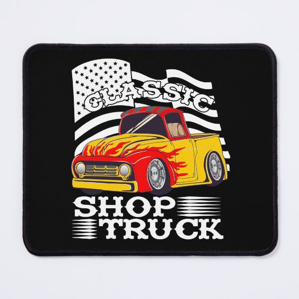 Item preview, Classic Pickup Truck Customized Vintage Shop Truck Street Rod Flag designed and sold by CharJens.
