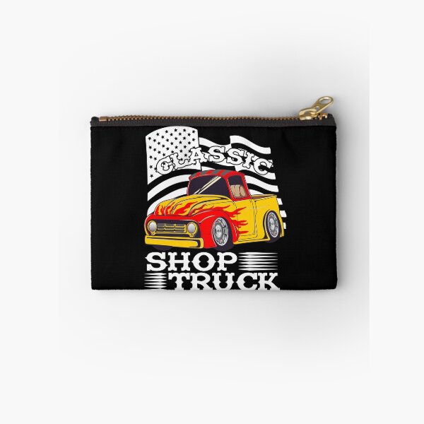 Item preview, Classic Pickup Truck Customized Vintage Shop Truck Street Rod Flag designed and sold by CharJens.