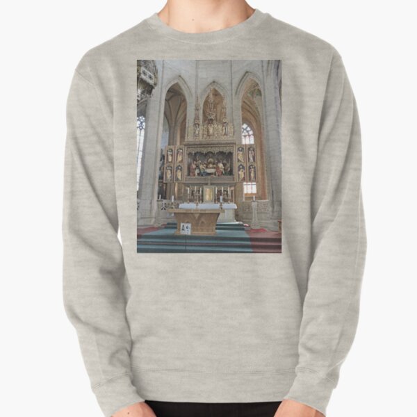 St Barbara's Cathedral, Kutna Hora, Czech Republic Pullover Sweatshirt