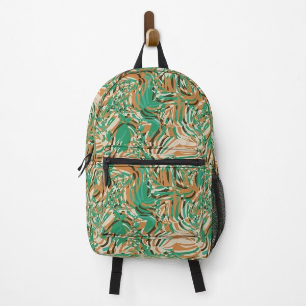 Item preview, abstract tropical palm leaves pattern designed and sold by rysunki-malunki.