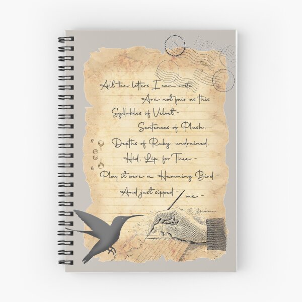 Item preview, All the letters I can write - Dickinson designed and sold by Thirrin.