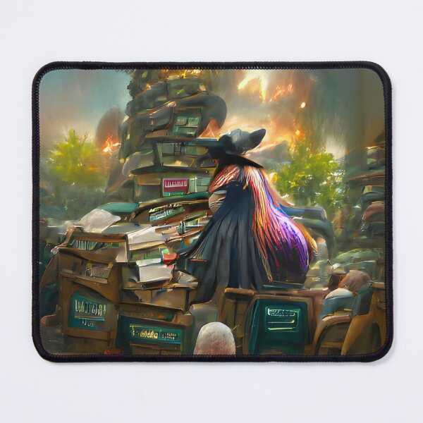 Item preview, Witch of books designed and sold by Blue-Hydrangea.