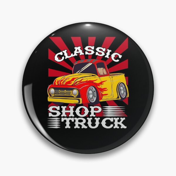 Item preview, Classic Pickup Truck Customized Vintage Shop Truck Street Rod Flag designed and sold by CharJens.