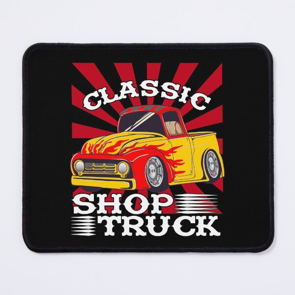 Item preview, Classic Pickup Truck Customized Vintage Shop Truck Street Rod Flag designed and sold by CharJens.
