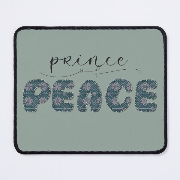 Item preview, Prince of Peace lettering design designed and sold by PearlOfGod.