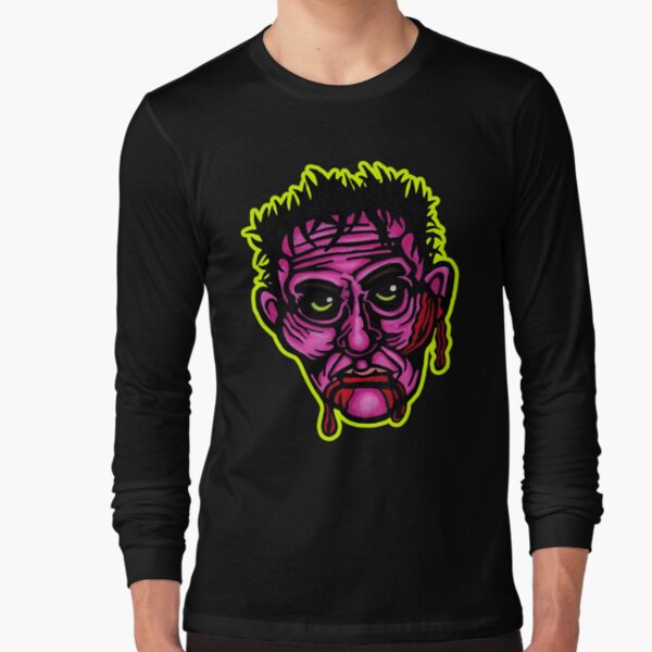 Pink Zombie - Die Cut Version Long Sleeve T-Shirt