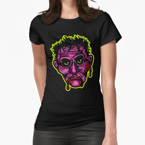 Pink Zombie - Die Cut Version Fitted T-Shirt