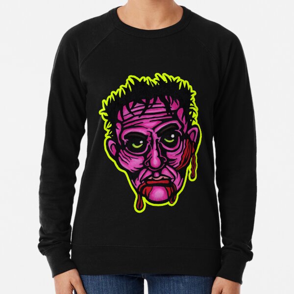 Pink Zombie - Die Cut Version Lightweight Sweatshirt