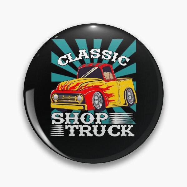 Item preview, Classic Pickup Truck Customized Vintage Shop Truck Street Rod Flag designed and sold by CharJens.