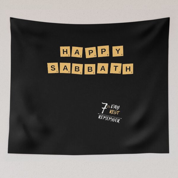 Item preview, 7th Day Rest, HAPPY SABBATH. designed and sold by 7thDayRest74.